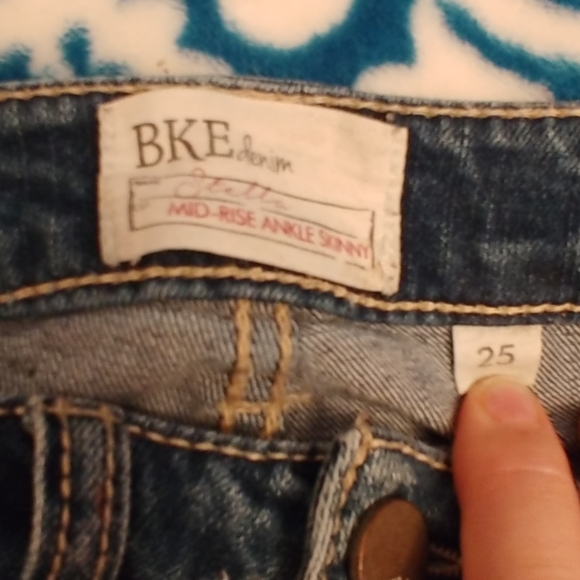 BKE Denim Jeans Size 25 - Picture 2 of 4